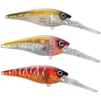 Shimano Bantam WorldCrank AR-C Flash Boost Hot Tiger 7,3 cm 17 g Wobbler