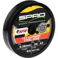 Spro 7x7 Supreme Steel Wire 4m 0.46mm - 18kg