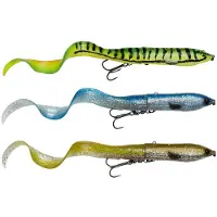 Savage Gear 3D Hard Eel Motor Hot Tail 17 cm 50 g Softbaits