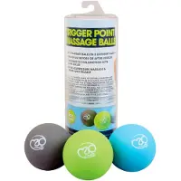Fitness-Mad Massagebal met triggerpoints (x3) | Maat TU
