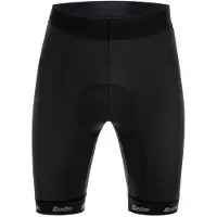 Santini Fietsbroek Men Cubo Shorts Black-XS
