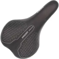 Mvtek Ergofit Saddle With Clamp Zwart 170 mm