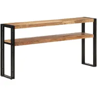 vidaXL Wandtafel 150x30x75 cm massief acaciahout