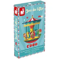 Janod - Spel - Ganzenbord carrousel