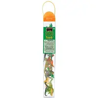 Safari speelset Sue & her friends Toob groen/grijs/beige 12 delig