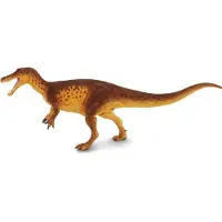 Safari dinosaurus Baryonyx junior 23,5 cm rubber bruin/geel