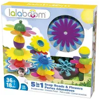 Lalaboom - Educatieve kralen en bloemen - 25 Stuks