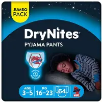 DryNites Luierbroekjes Voor Jongens 4-7 jaar 64 St Luiers