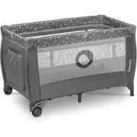 Lionelo Campingbedje Stefi Plus Grey White | Maat: 65x75 cm