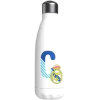 Real Madrid Roestvrij Staal Gepersonaliseerde Fles Met De Letter C 550ml