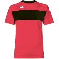 Kappa Diago T-shirt | Rood, maat 8Y, zwart, 8 jaar