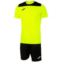 Joma Phoenix Ii Fluor Geel-zwarte sportset - XXXS