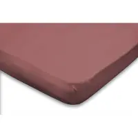 Eleganzzz Topper Hoeslaken Jersey Katoen Stretch - rose 80/90x190/200cm