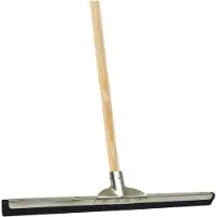 Betra Vloertrekker/douchetrekker voor water metaal/rubber 75 cm met houten steel 150 cm - Vloerwissers