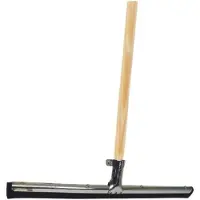 Betra Vloertrekker/douchetrekker voor water metaal/natuurrubber 45 cm met houten steel 150 cm - Vloerwissers