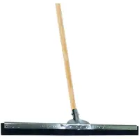 Betra Vloertrekker/douchetrekker voor water metaal/hard rubber 60 cm met houten steel 150 cm - Vloerwissers