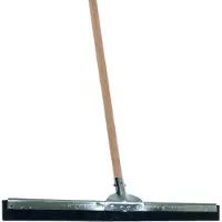 Betra Vloertrekker/douchetrekker voor water metaal/hard rubber 60 cm met houten steel 130 cm - Vloerwissers