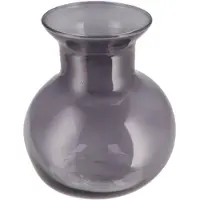 DK Design Bloemenvaas Mira - bol vaas - smoke glas - D25 x H27 cm - Vazen