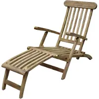 AVH-Collectie Titanic deckchair teakhout verstelbaar
