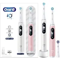 Oral-B iO Series 6N Duo Pack Wit + Roze