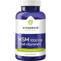Vitakruid MSM met Vitamine C 120 tabletten