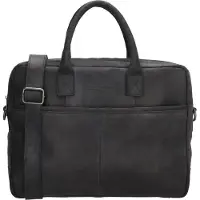 Hide & Stitches Laptoptas 15.6'' Hunter Zwart