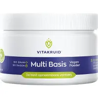 Vitakruid Multi Basis Vegan Poeder - 163 gr