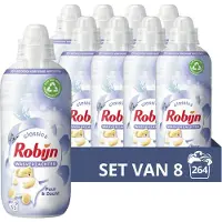 Robijn Classics Puur & Zacht Wasverzachter - 8 x 33 wasbeurten - Voordeelverpakking