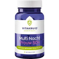 Vitakruid Multi nacht vrouw 50+ (30 tabletten)