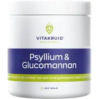 Vitakruid Psyllium 5000 mg & Glucomannan 1000 mg vezels