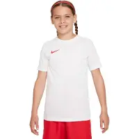 Nike Dri-FIT Park VII Voetbalshirt Kids Wit Rood