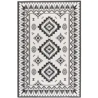 Elle Decoration Dubbelzijdig Buitenkleed Elle - Zwart 160 x 230 cm