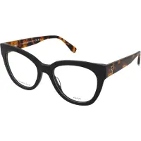Tommy Hilfiger TH 2054 52/19/140 Zwart havana Acetaat monturen DAMES TH 2054