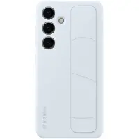 Samsung Galaxy S24 Standing Grip Back Cover Blauw