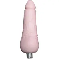 Auxfun Anale Dildo met 3XLR Connector Soepel & Buigbaar voor Auxfun Basic Seksmachine