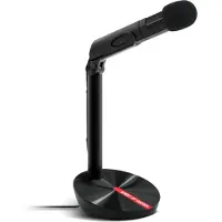 SPIRIT OF GAMER Microfoon – PC Microfoon - Gaming Microfoon – Optimale Geluidsopname – Omnidirectionele microfoon – Multifunctioneel – zwart