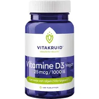 Vitakruid Vitamine D3 Vegan 25 mcg / 1000 IE