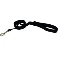 Topmast Airmesh Hondenriem Hondenlijn Ultrasoft - 140 cm - 25mm - Zwart