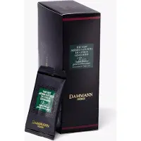 Dammann Frères Dammann - BIO - Gemberthee 24 verpakte thee zakjes - Biologische groene thee met natuurlijke aromas van gember en citroen - composteerbare theebuiltjes