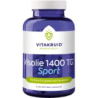Vitakruid Visolie 1400 Sport Triglyceriden EPA 40% DHA 20%