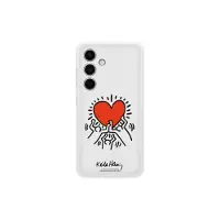 Samsung Galaxy S24 Keith Haring Suit Back Cover Transparant