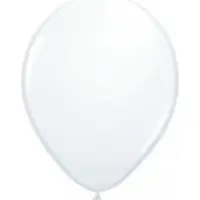 Qualatex Ballonnen Wit 13 cm 100 stuks