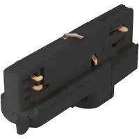 Powergear Onderdeel | 3-fasen rails adapter DALI 3 Circuit Zwart | PRO-D680-B