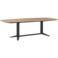 DTP Home Dining table Soho rectangular 260 TEAKWOOD,76x260x110 cm, recycled teakwood top (Naturel, 260x110x76cm)