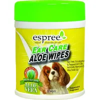 Espree verzorgingsdoekjes aloe voor oren hond - 60 st