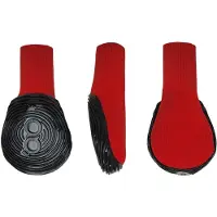 Goo-eez Gooeez Regular Hondenlaarzen (2 stuks) Rood/Zwart
