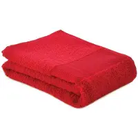 Arowell Sporthanddoek Fitness Handdoek 130 x 30 cm - 500 Gram - Rood (1 stuks)