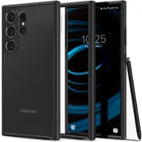 Spigen Ultra Hybrid Backcover voor de Samsung Galaxy S24 Ultra - Matte Black