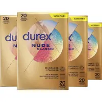 Durex Condooms Nude 20st - 4 Stuks - Voordeelverpakking