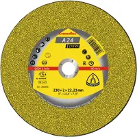 Klingspor A 24 Extra 13492 Doorslijpschijf recht 230 mm 25 stuk(s) Metaal
